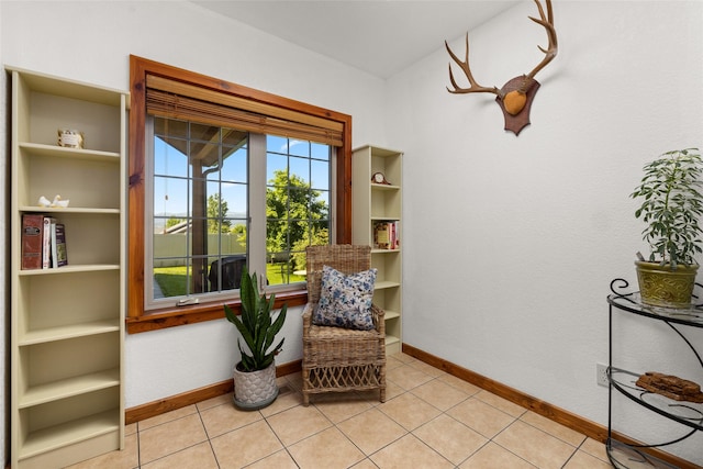 75 Windriver Dr, Kalispell, MT 59901 - sitting room featuring baseboards and light tile patterned flooring