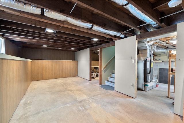 75 Windriver Dr, Kalispell, MT 59901 - unfinished basement with stairs