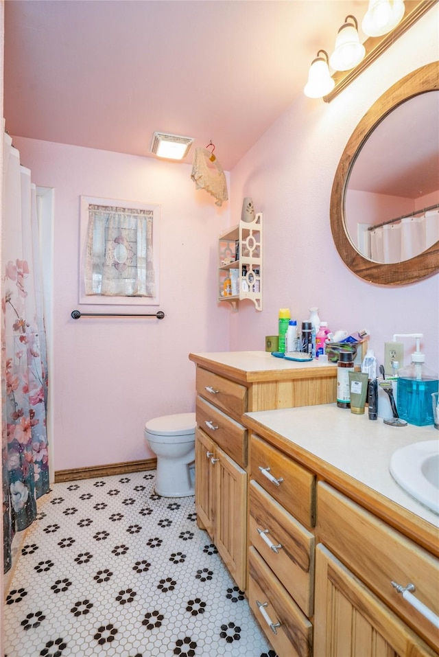 804 Broadway St, Townsend, MT 59644 - full bathroom featuring vanity and tile patterned floors