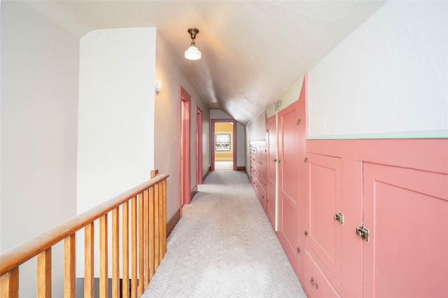 804 Broadway St, Townsend, MT 59644 - hall with light colored carpet and lofted ceiling