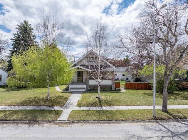 804 Broadway St, Townsend, MT 59644 - view of front of home with a front yard and a porch