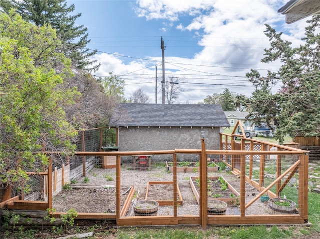 804 Broadway St, Townsend, MT 59644 - wooden terrace featuring a vegetable garden