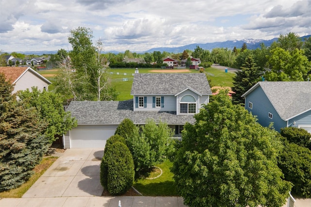 3401 Ravalli St, Bozeman, MT 59718 - bird's eye view of a mountain backdrop