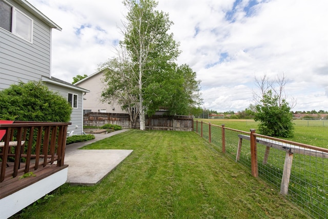 3401 Ravalli St, Bozeman, MT 59718 - view of yard featuring a deck
