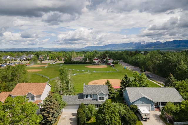 3401 Ravalli St, Bozeman, MT 59718 - bird's eye view of a mountain backdrop