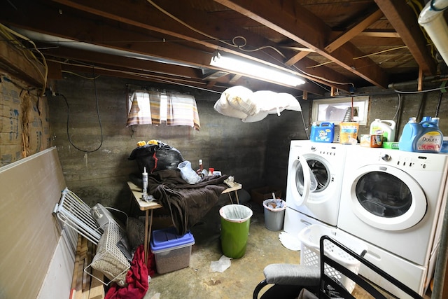 17 9th St NW, Great Falls, MT 59404 - laundry area featuring washer and dryer