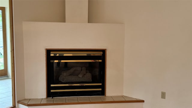 10 Pine Ridge Cir, Clancy, MT 59634 - detailed view of a tile fireplace