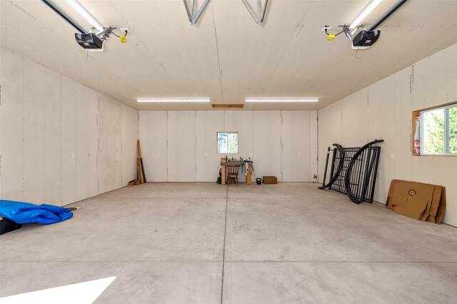 165 Lynx Ct, Seeley Lake, MT 59868 - garage with a garage door opener