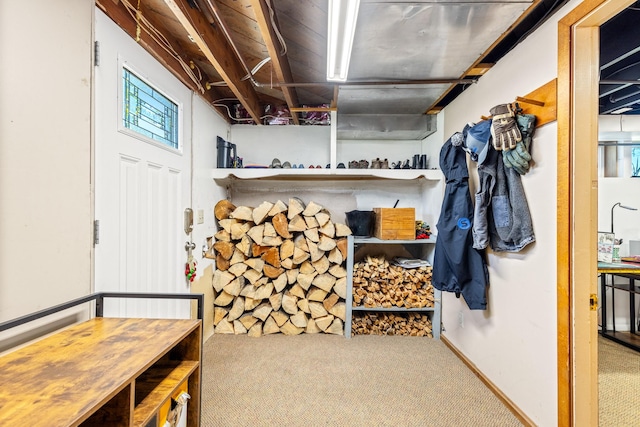 215 N Oak St, Townsend, MT 59644 - spacious closet with carpet flooring