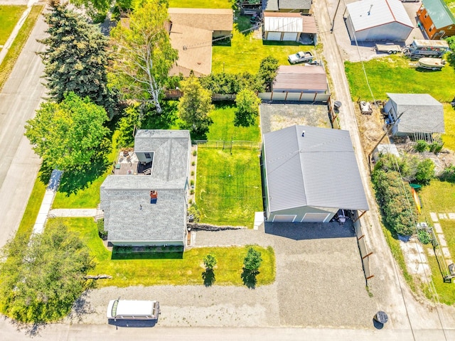215 N Oak St, Townsend, MT 59644 - aerial view of residential area