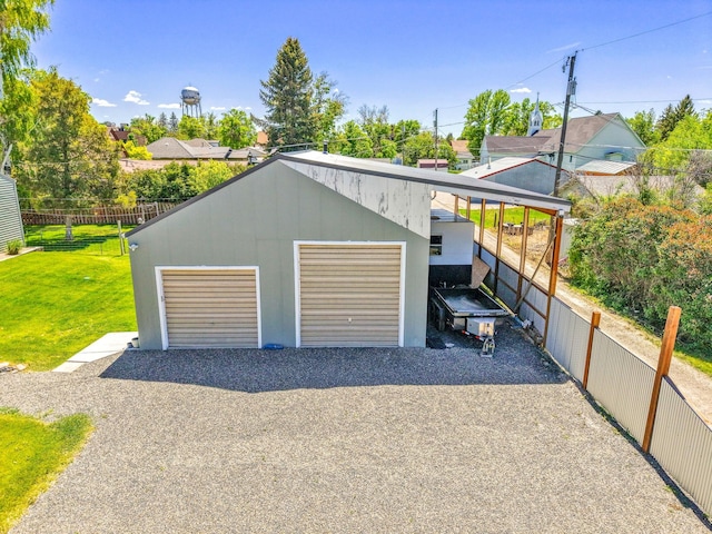 215 N Oak St, Townsend, MT 59644 - garage with a detached garage