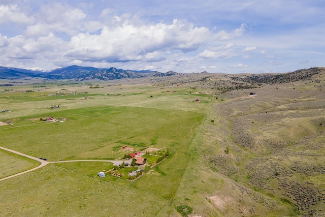 49 Redtail Hawk Rd, Mcallister, MT 59740 - overview of rural landscape featuring a mountainous background