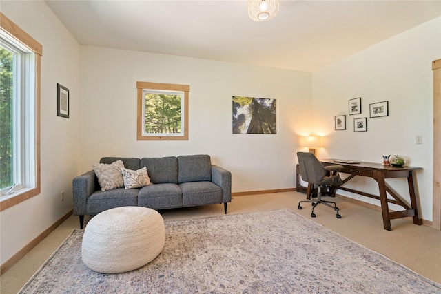 36 Lost Trl, Clancy, MT 59634 - carpeted home office with baseboards