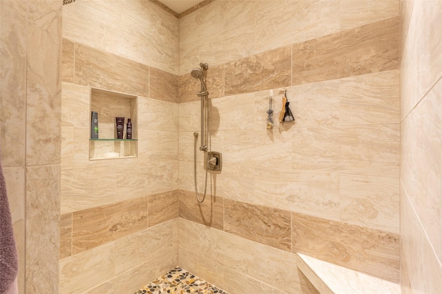 161 Hastings Trl, Columbia Falls, MT 59912 - bathroom with tiled shower