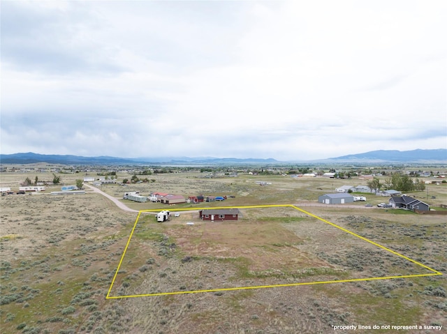 333 Darwin Rd, Helena, MT 59602 - overview of rural landscape featuring property boundaries highlighted and mountains