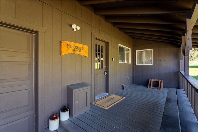 29 Gold Coin Rd, Hall, MT 59837 - view of wooden deck