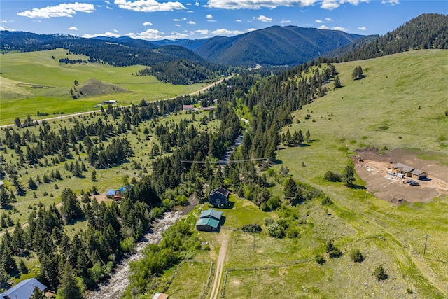 29 Gold Coin Rd, Hall, MT 59837 - view of rural area featuring a mountainous background