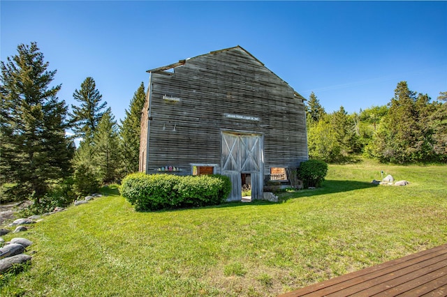 29 Gold Coin Rd, Hall, MT 59837 - view of side of home with a yard