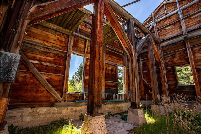 29 Gold Coin Rd, Hall, MT 59837 - misc room with healthy amount of natural light and lofted ceiling