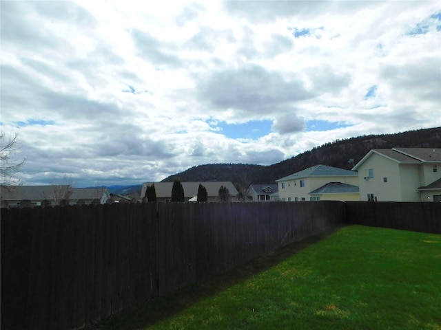 1960/1962 Greatview Dr, Kalispell, MT 59901 - view of yard with a mountain view and a residential view