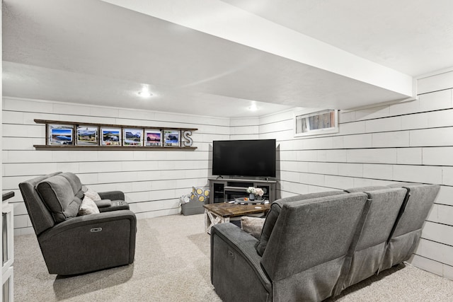 2713 5th Ave S, Great Falls, MT 59405 - living room with carpet and recessed lighting