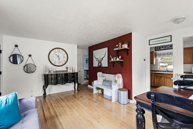 2713 5th Ave S, Great Falls, MT 59405 - living area featuring light wood finished floors and baseboards