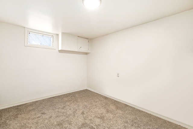 122 22nd St S, Great Falls, MT 59401 - below grade area with carpet floors and baseboards