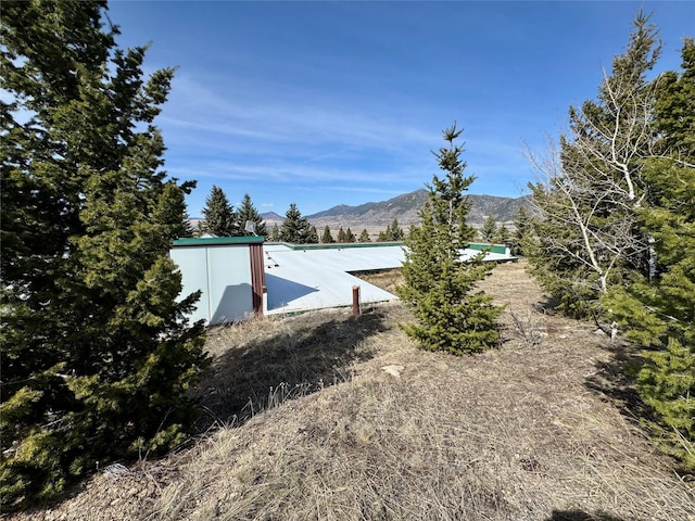 55 Equis Ln, Butte, MT 59701 - view of yard featuring a mountain view