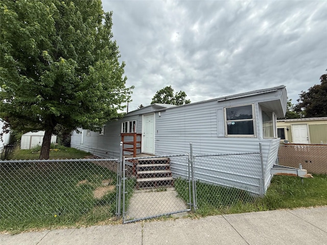 1701 Cooley St Unit 4, Missoula, MT 59802 - manufactured / mobile home with a gate