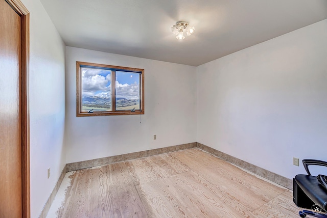 199 Mountain View Trl, White Sulphur Springs, MT 59645 - empty room featuring wood finished floors and baseboards