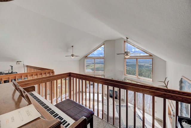 199 Mountain View Trl, White Sulphur Springs, MT 59645 - hall with lofted ceiling