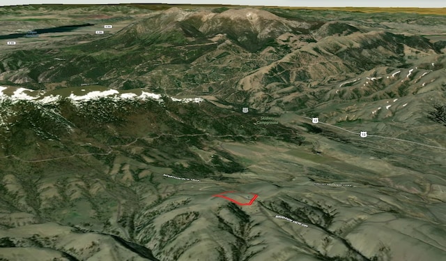 199 Mountain View Trl, White Sulphur Springs, MT 59645 - aerial map of property and surrounding area