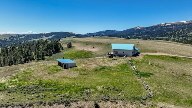 199 Mountain View Trl, White Sulphur Springs, MT 59645 - view of mountain backdrop featuring rural landscape