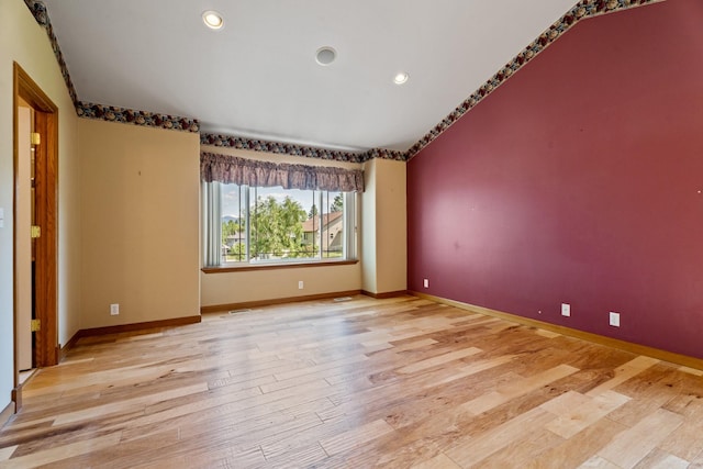 3721 Brandon Way, Missoula, MT 59803 - spare room featuring light wood-style floors, recessed lighting, and baseboards