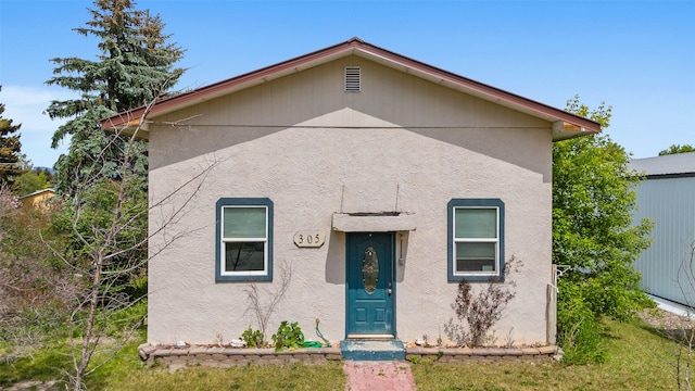 305 S Cedar St, Townsend, MT 59644 - view of front of home with stucco siding