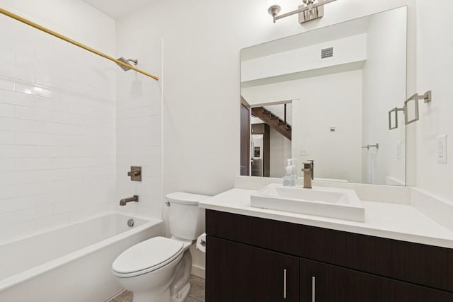 147 Hawthorne Ct Unit B, Whitefish, MT 59937 - bathroom with vanity and washtub / shower combination