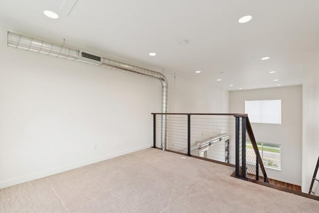 147 Hawthorne Ct Unit B, Whitefish, MT 59937 - empty room featuring recessed lighting and carpet flooring