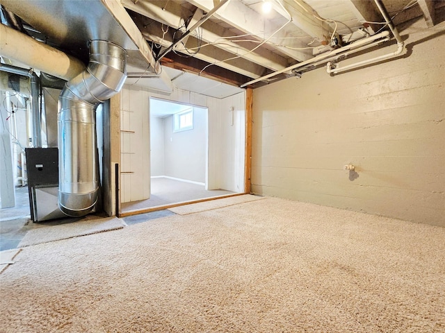 515 7th St N, Great Falls, MT 59401 - below grade area featuring heating unit