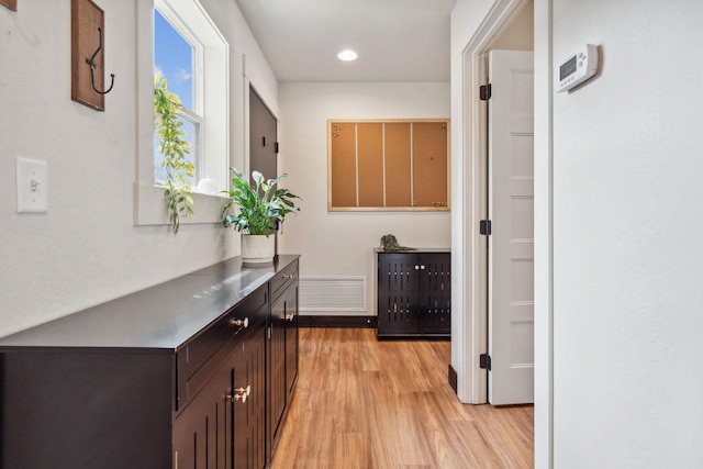 845 Mountain Vista Way, Kalispell, MT 59901 - hallway featuring light wood finished floors and recessed lighting