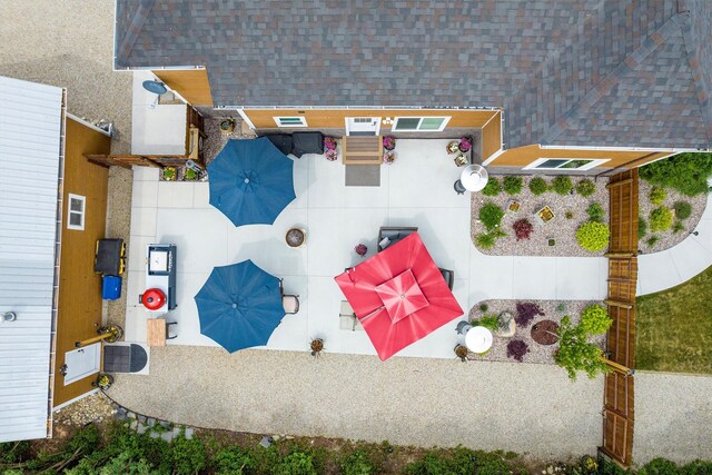 505 N 4th St, Hamilton, MT 59840 - aerial view of property and surrounding area featuring a pool area