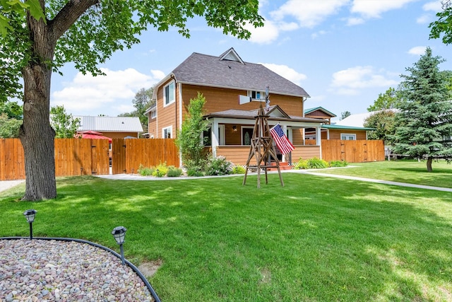 505 N 4th St, Hamilton, MT 59840 - view of front of house featuring a gate