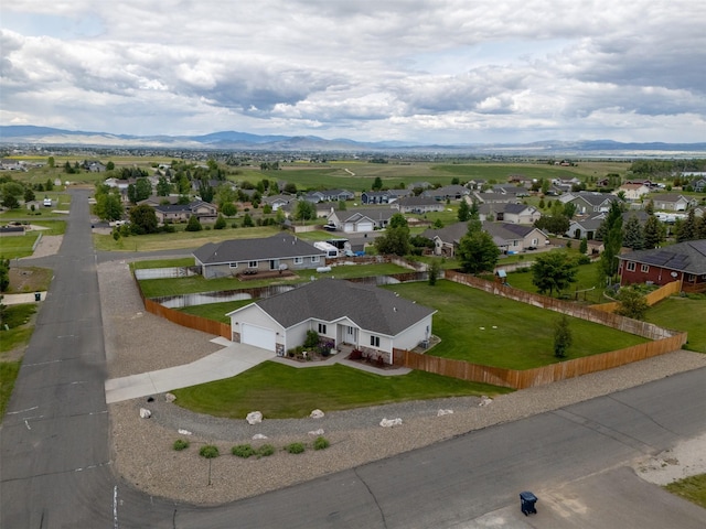 4288 Iverson Rd, Helena, MT 59602 - aerial perspective of suburban area with a mountainous background