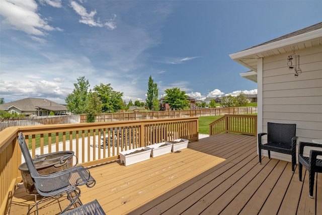 4288 Iverson Rd, Helena, MT 59602 - view of wooden terrace