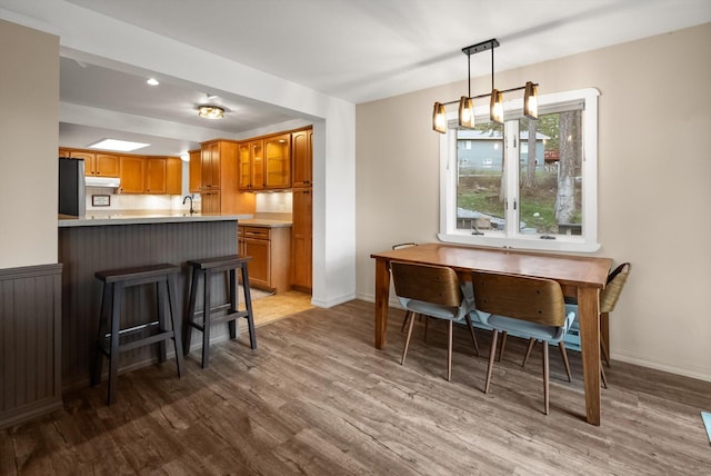 343 Deer Trl, Whitefish, MT 59937 - dining room with wood finished floors and baseboards