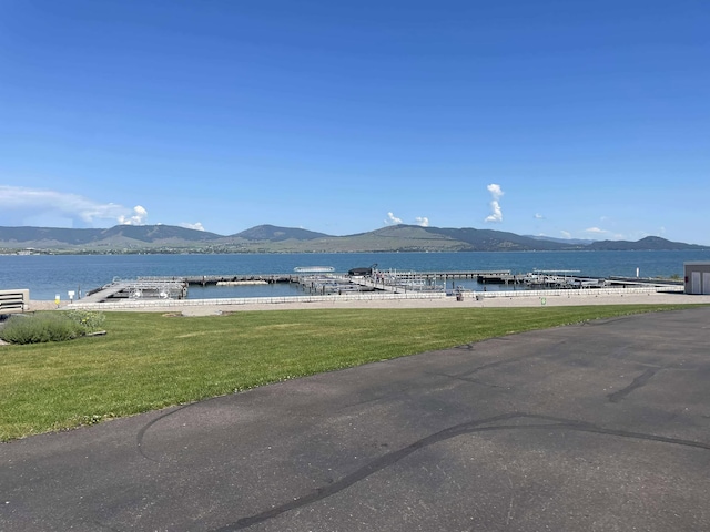 12 Country Club Dr Unit 16, Polson, MT 59860 - mountain view with a nearby body of water