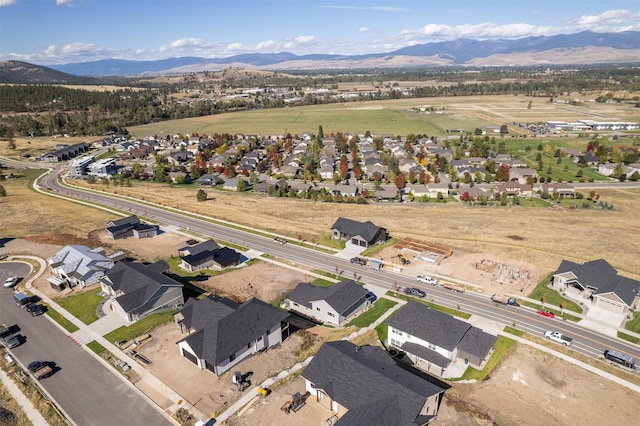 4337 Christian Dr, Missoula, MT 59803 - aerial overview of property's location with mountains and nearby suburban area