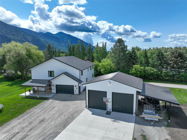 224 Columbia Meadows Dr, Columbia Falls, MT 59912 - view of subject property featuring mountains