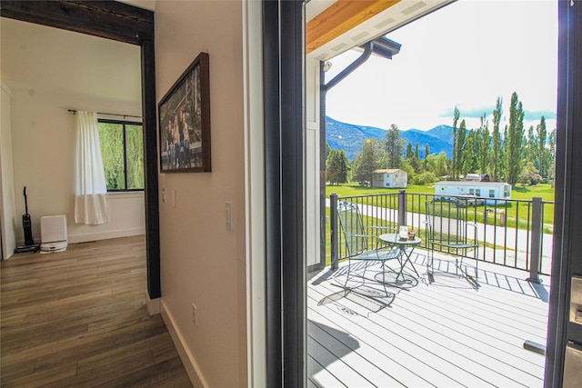 224 Columbia Meadows Dr, Columbia Falls, MT 59912 - balcony with a mountain view