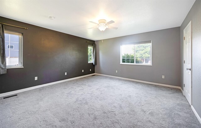 2322 Mary Jane Blvd, Missoula, MT 59808 - spare room with ceiling fan, carpet, baseboards, and a smoke detector