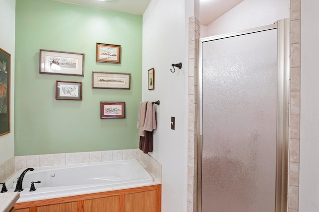 1 Cherry Ct, Clancy, MT 59634 - bathroom featuring a stall shower and a bath
